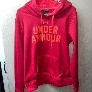 Under Armour Sweatshirt, Pink, Women L